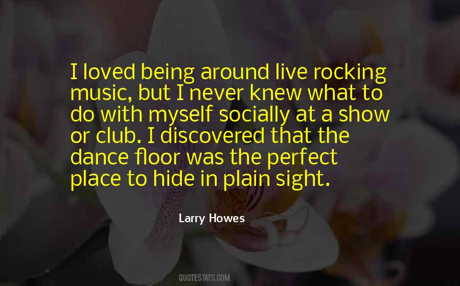 Dance Club Quotes #1424125
