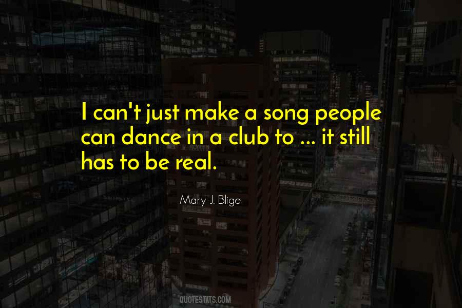 Dance Club Quotes #1436557