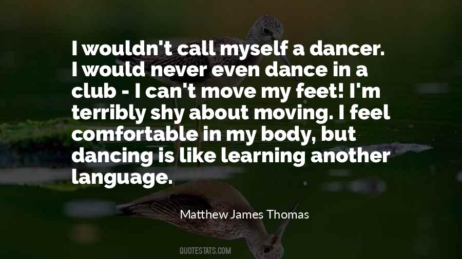 Dance Club Quotes #1750792