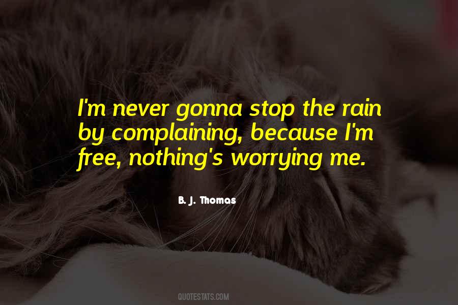 Quotes About Free Worry #170112