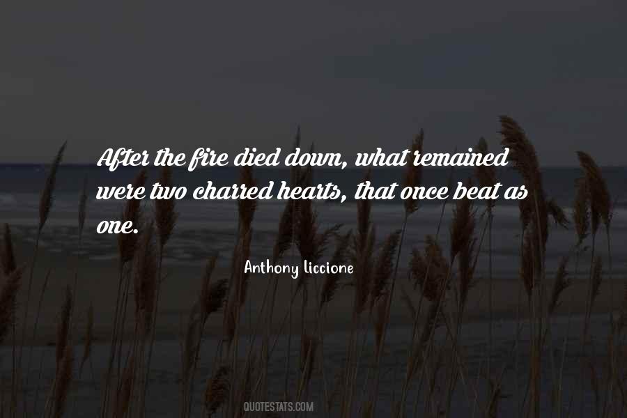 Two Hearts That Beat As One Quotes #1130015