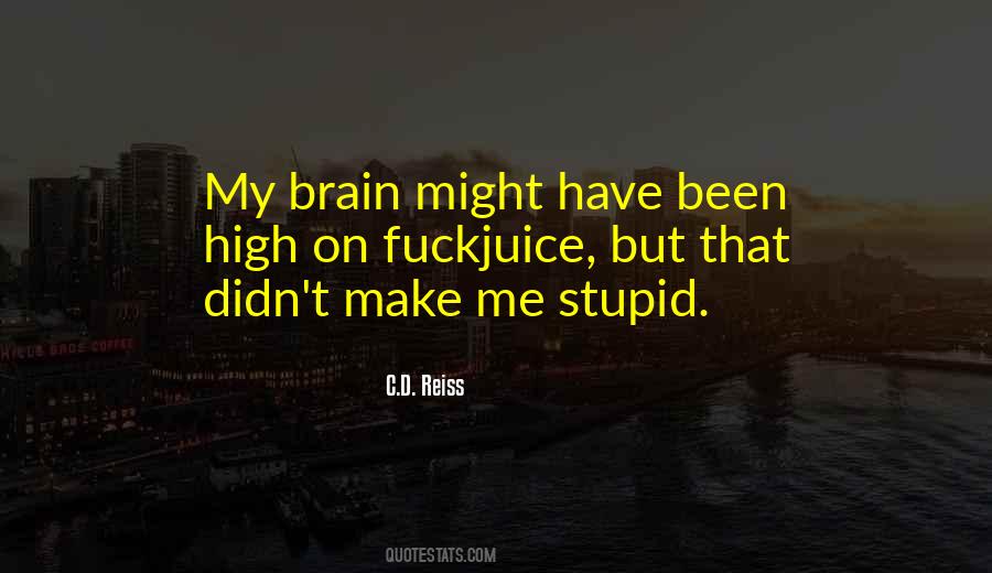Been Stupid Quotes #49429
