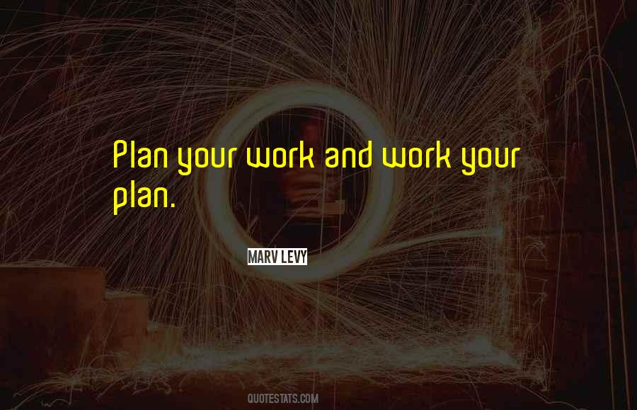 Plan Your Work Quotes #1254252