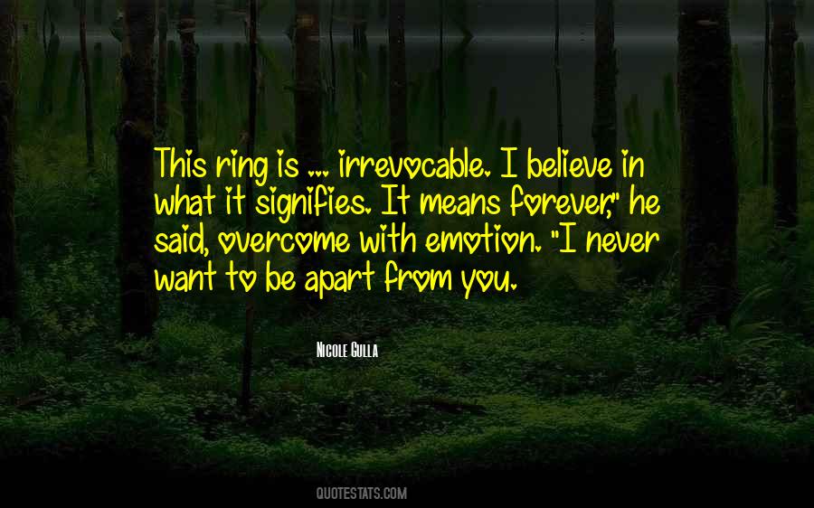 Ring With Quotes #1309619