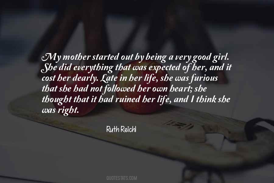 I Was A Good Girl Quotes #1264847