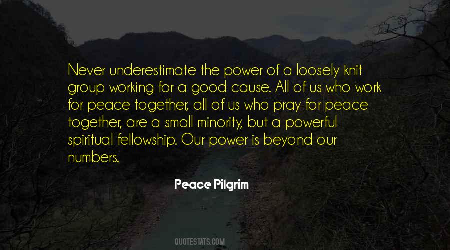 Quotes About Power Peace #1163725