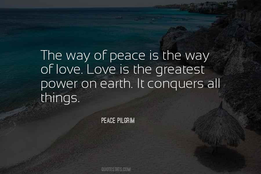 Quotes About Power Peace #1418744