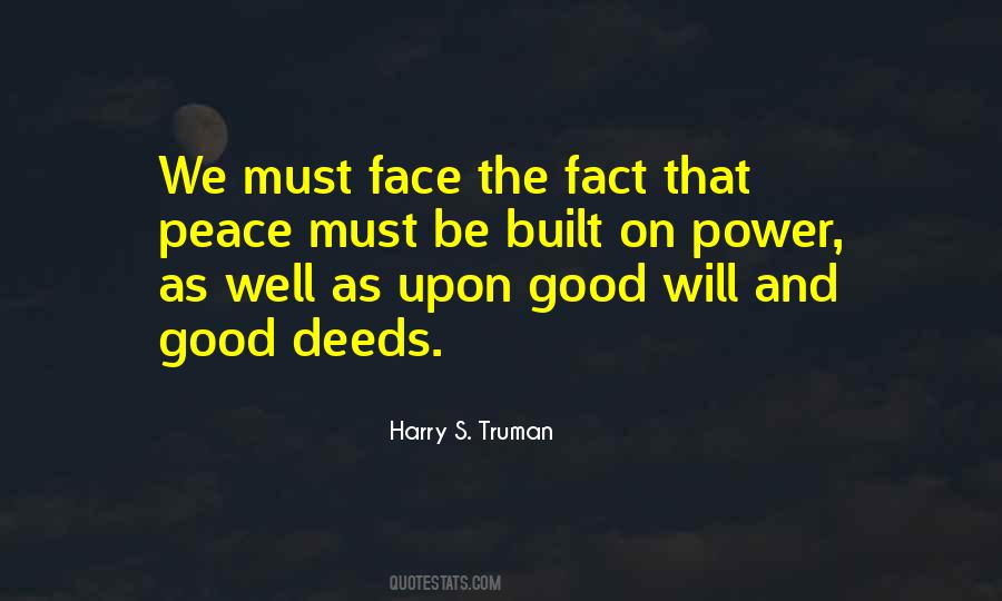 Quotes About Power Peace #1608849