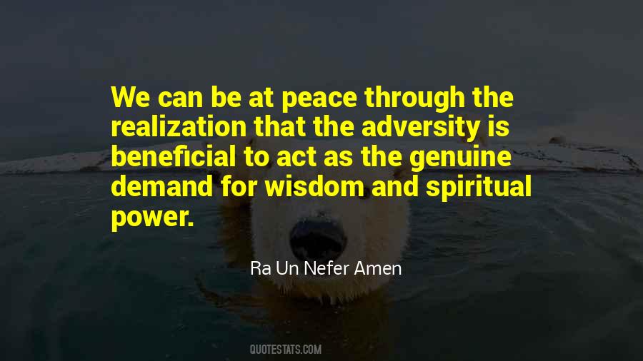Quotes About Power Peace #942705