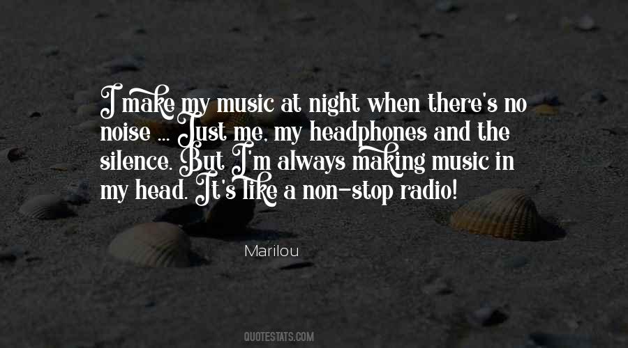Stop The Noise Quotes #1608181