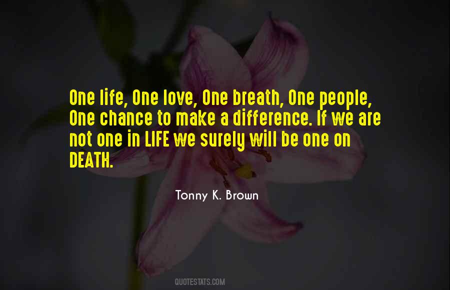 Chance On Love Quotes #1812271