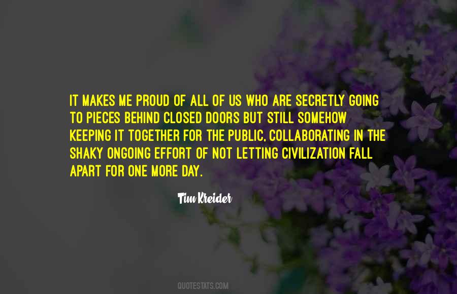 Quotes About Behind Closed #1792395