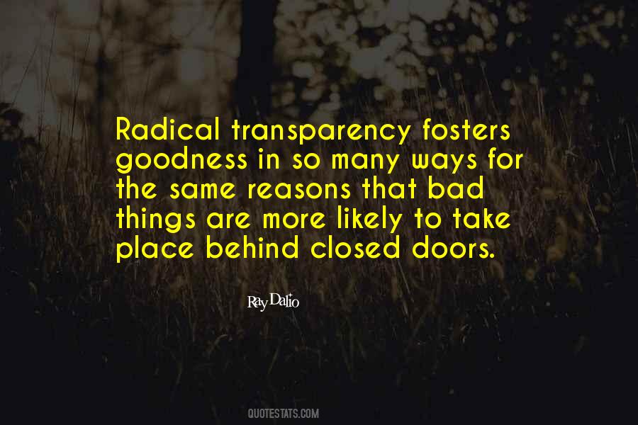 Quotes About Behind Closed #229797