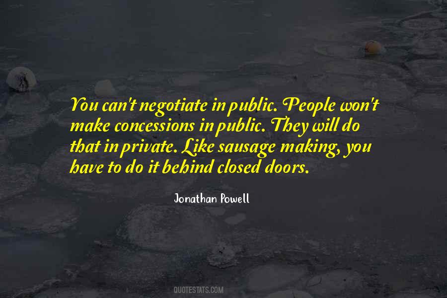 Quotes About Behind Closed #666567