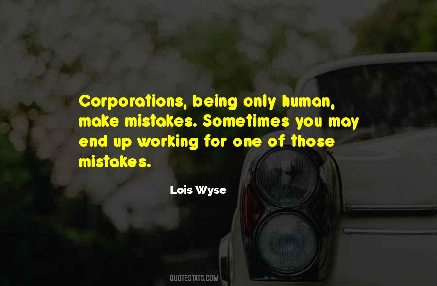 Quotes About Mistakes And Being Human #886006