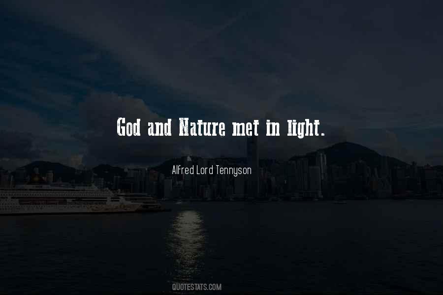 Light In Nature Quotes #1304680