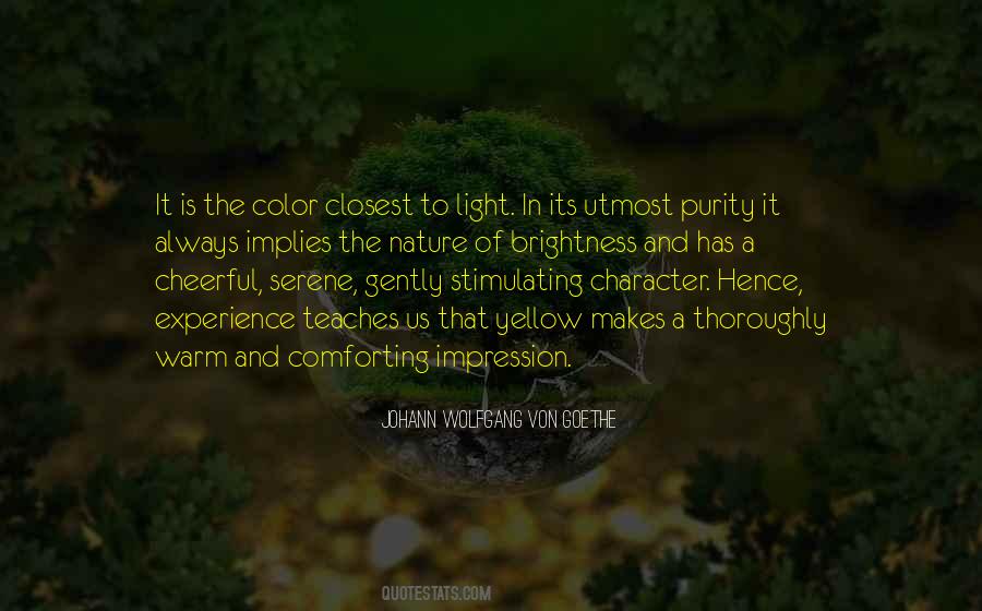 Light In Nature Quotes #1309917