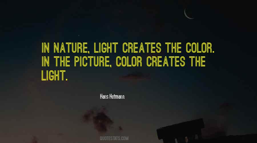 Light In Nature Quotes #489097