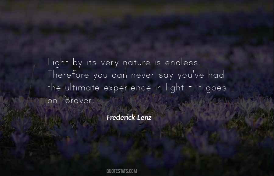Light In Nature Quotes #653448