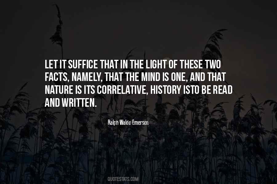 Light In Nature Quotes #804196