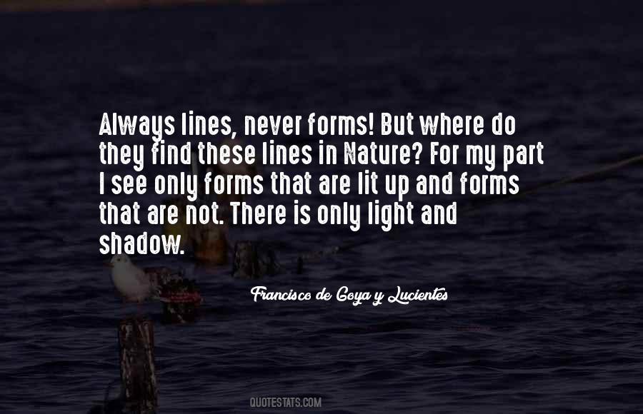Light In Nature Quotes #888886