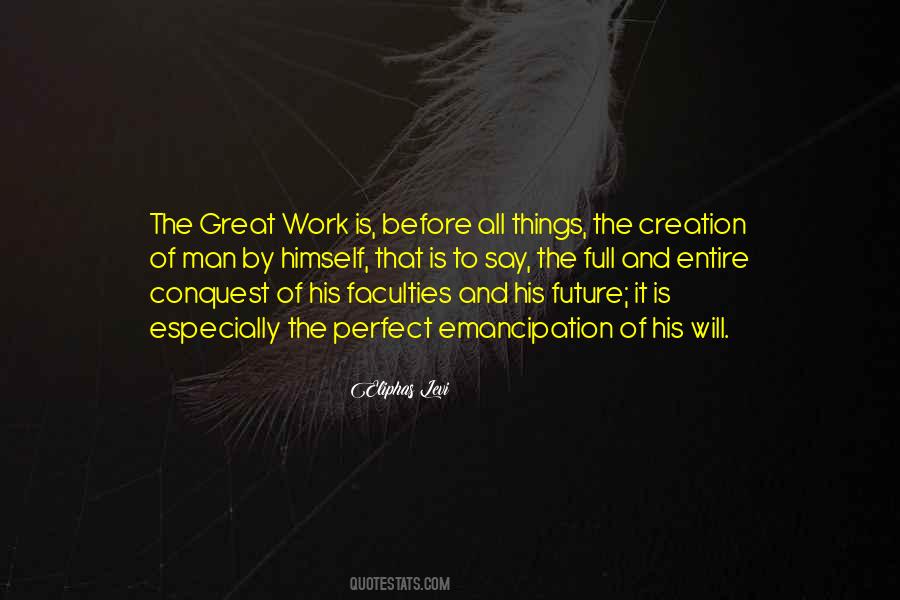 Great Is The Man Quotes #156255