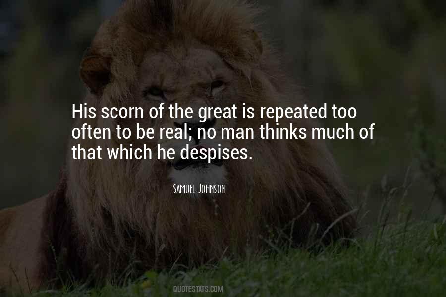 Great Is The Man Quotes #411620