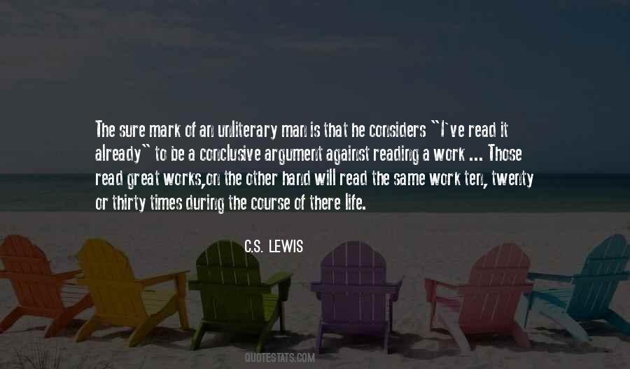 Great Is The Man Quotes #784538