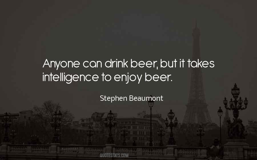 Enjoy Beer Quotes #1174860
