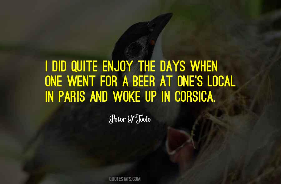Enjoy Beer Quotes #505309