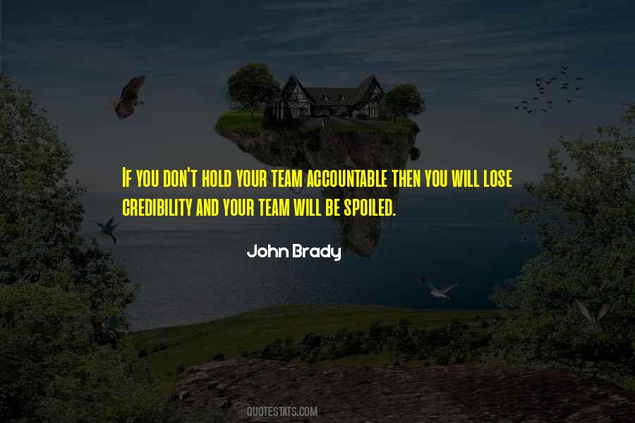 Lose Credibility Quotes #1622207