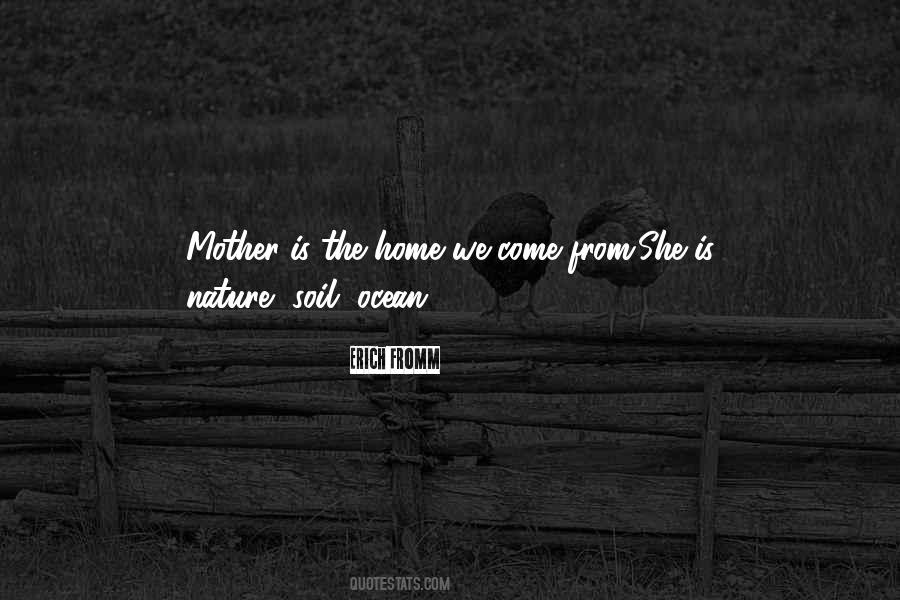 Nature Home Quotes #1625735