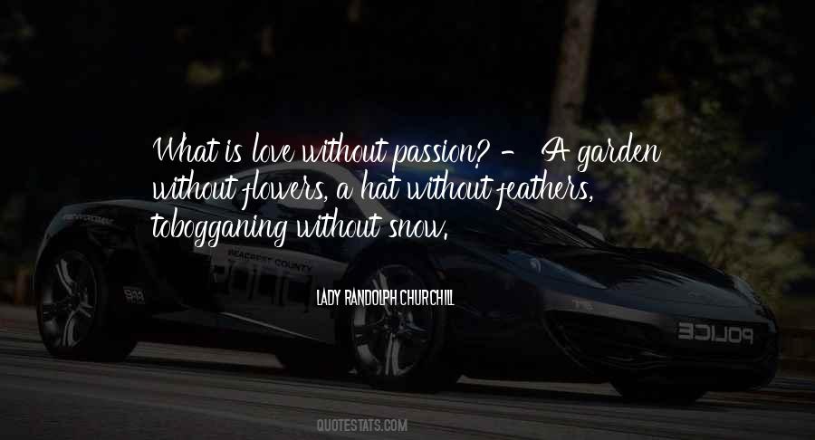 Love Snow Quotes #1113416