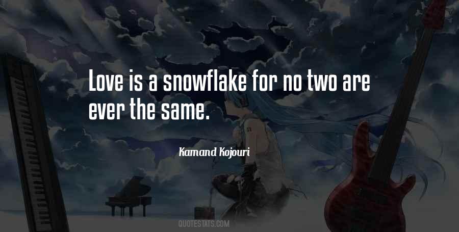 Love Snow Quotes #1508802