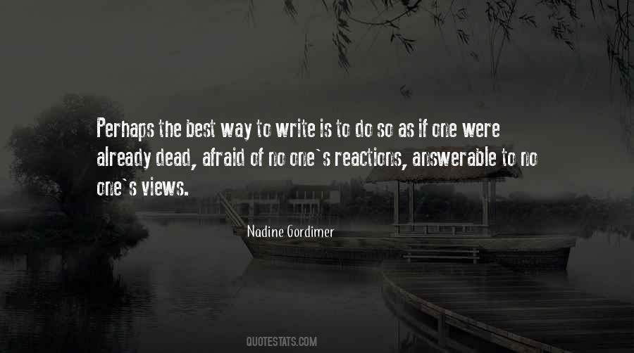 Best Way To Write Quotes #233511