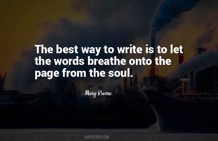 Best Way To Write Quotes #26563