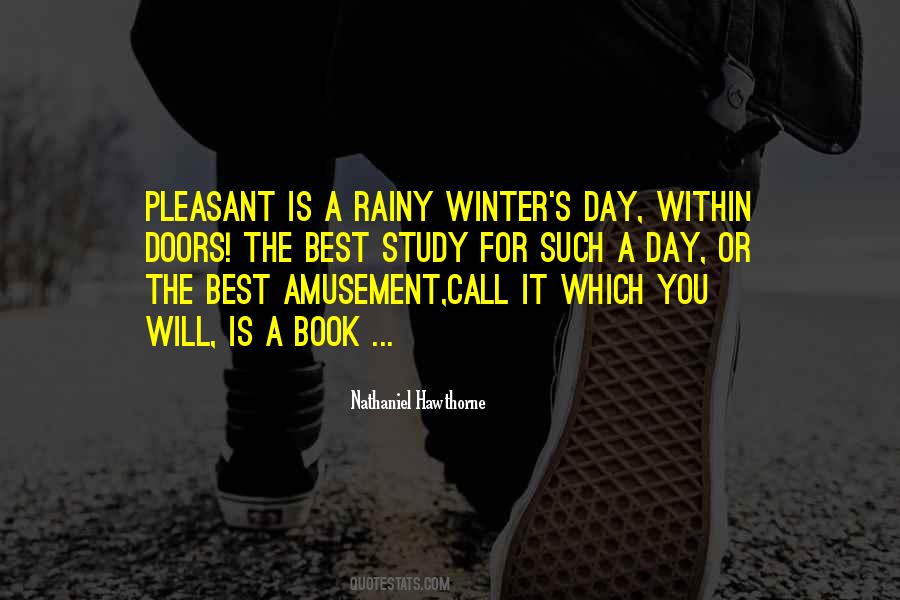 Rainy Winter Quotes #1080748