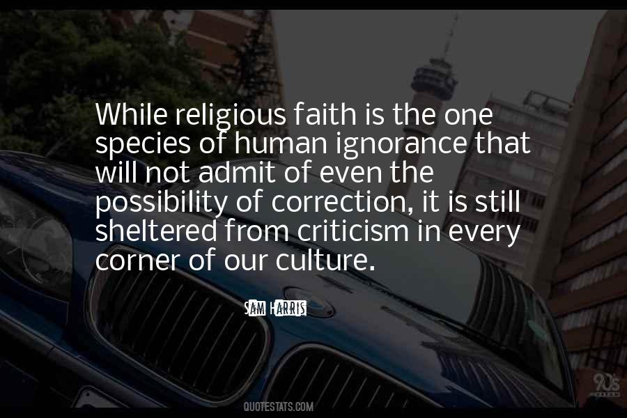 Religious Ignorance Quotes #339491