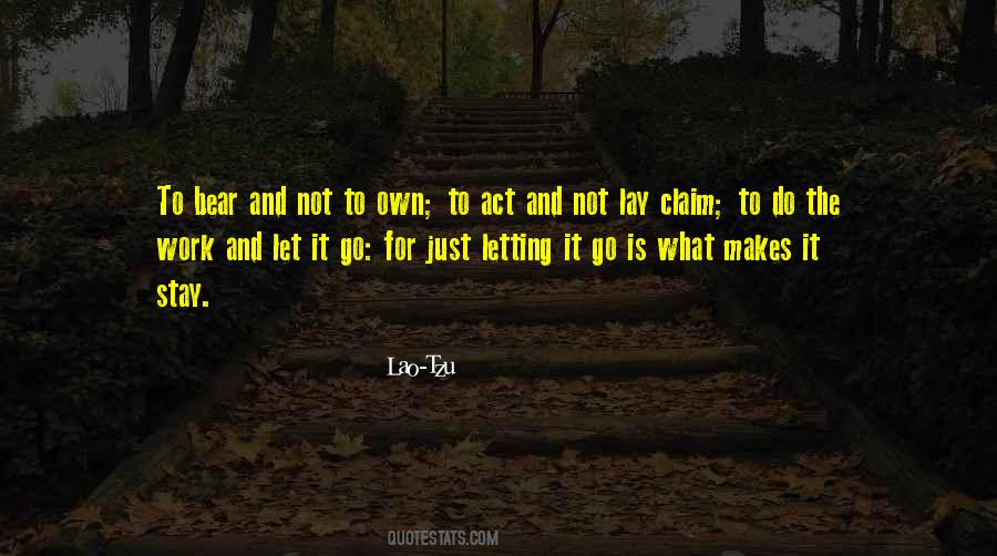 And Let It Go Quotes #1639081