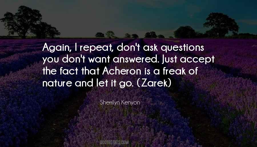 And Let It Go Quotes #1874994