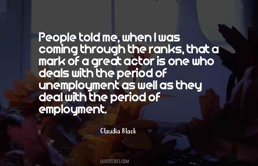 Great Employment Quotes #394057