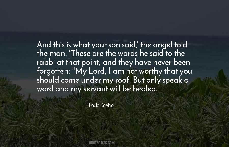 My Only Son Quotes #1782275