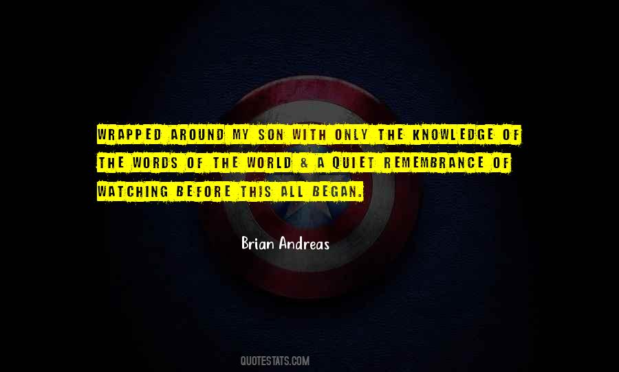 My Only Son Quotes #218244