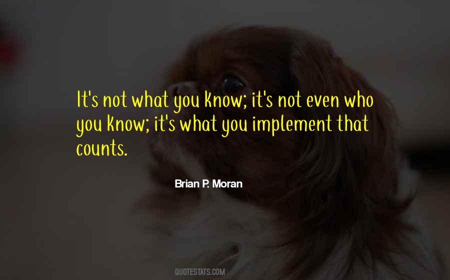 S What You Know Quotes #5880