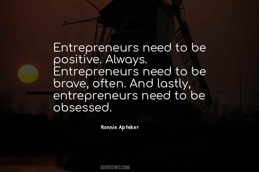 Need To Be Positive Quotes #925792