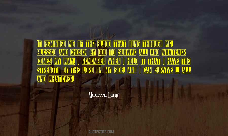 Strength Lord Quotes #436186