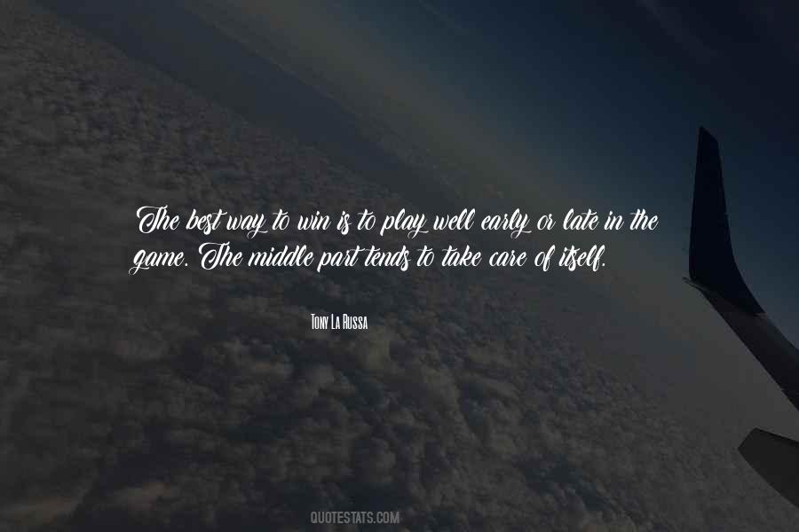 Best In The Game Quotes #344455