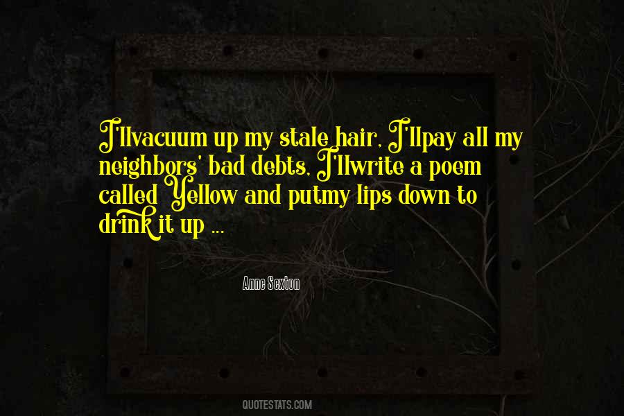 Yellow Hair Quotes #1125339
