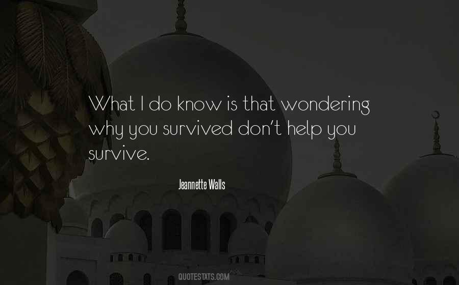 Quotes About You Survive #1299995