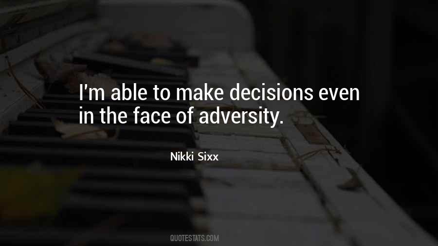Face Adversity Quotes #1125846